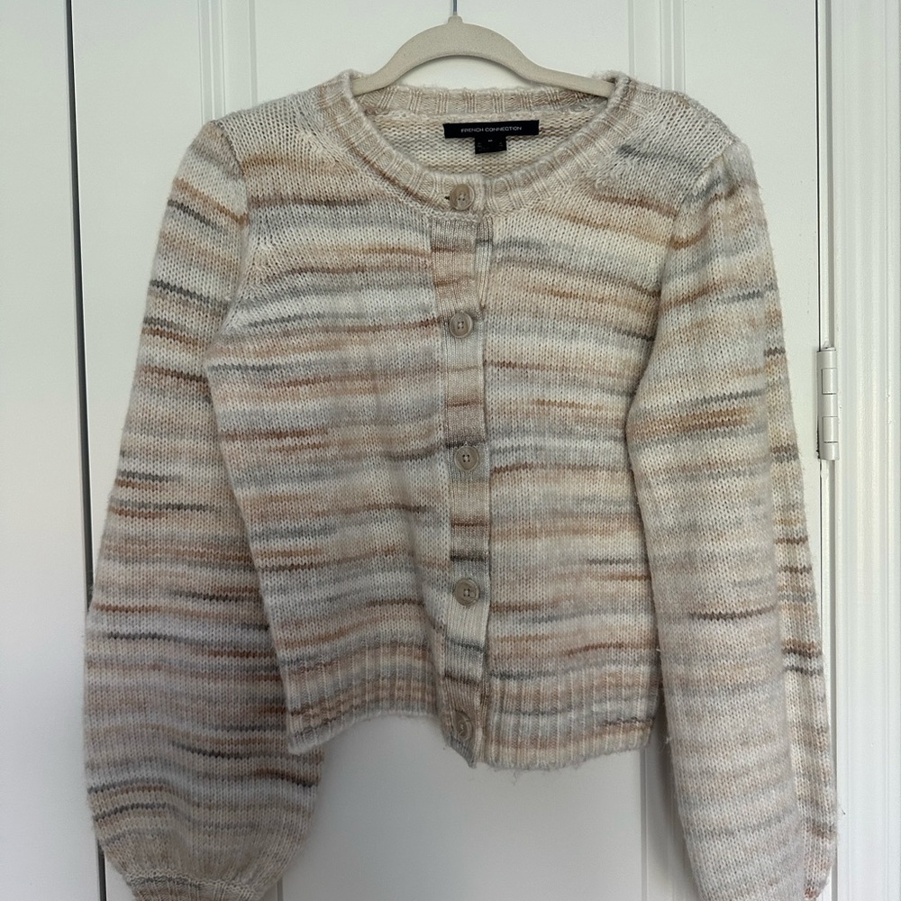 French Connection Multicolor Button-Up Cardigan - image 1